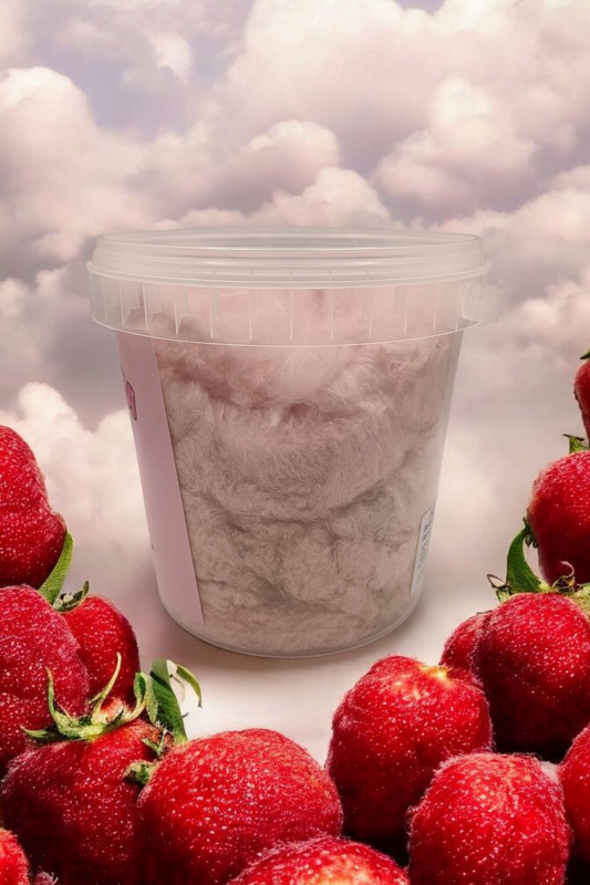 Barbes à Papa Fraise Traditionnelle