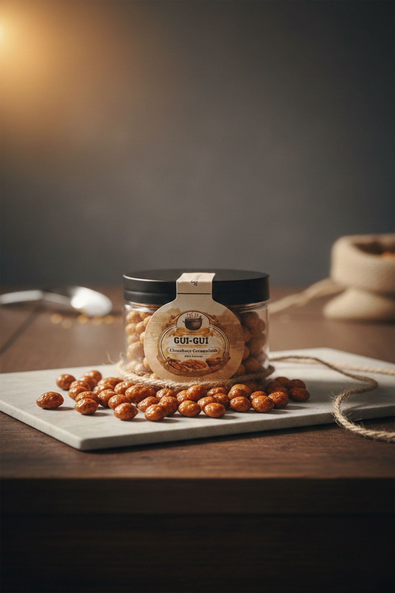 Chouschous Caramélisez Aux Cacahuètes