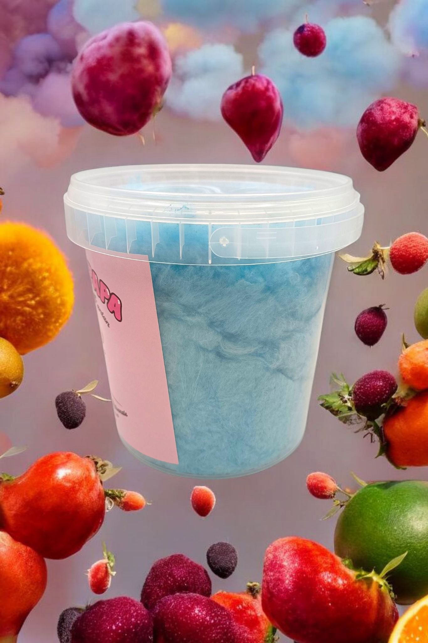 Barbes à Papa Tropical