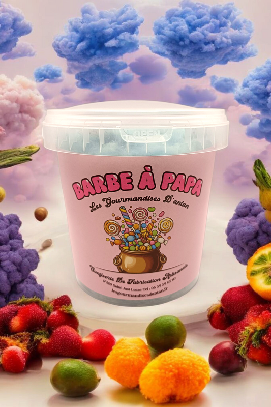 Barbes à Papa Tropical