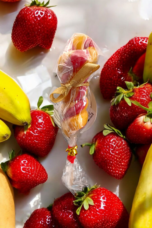 Sucette Torsade Fraise Banane